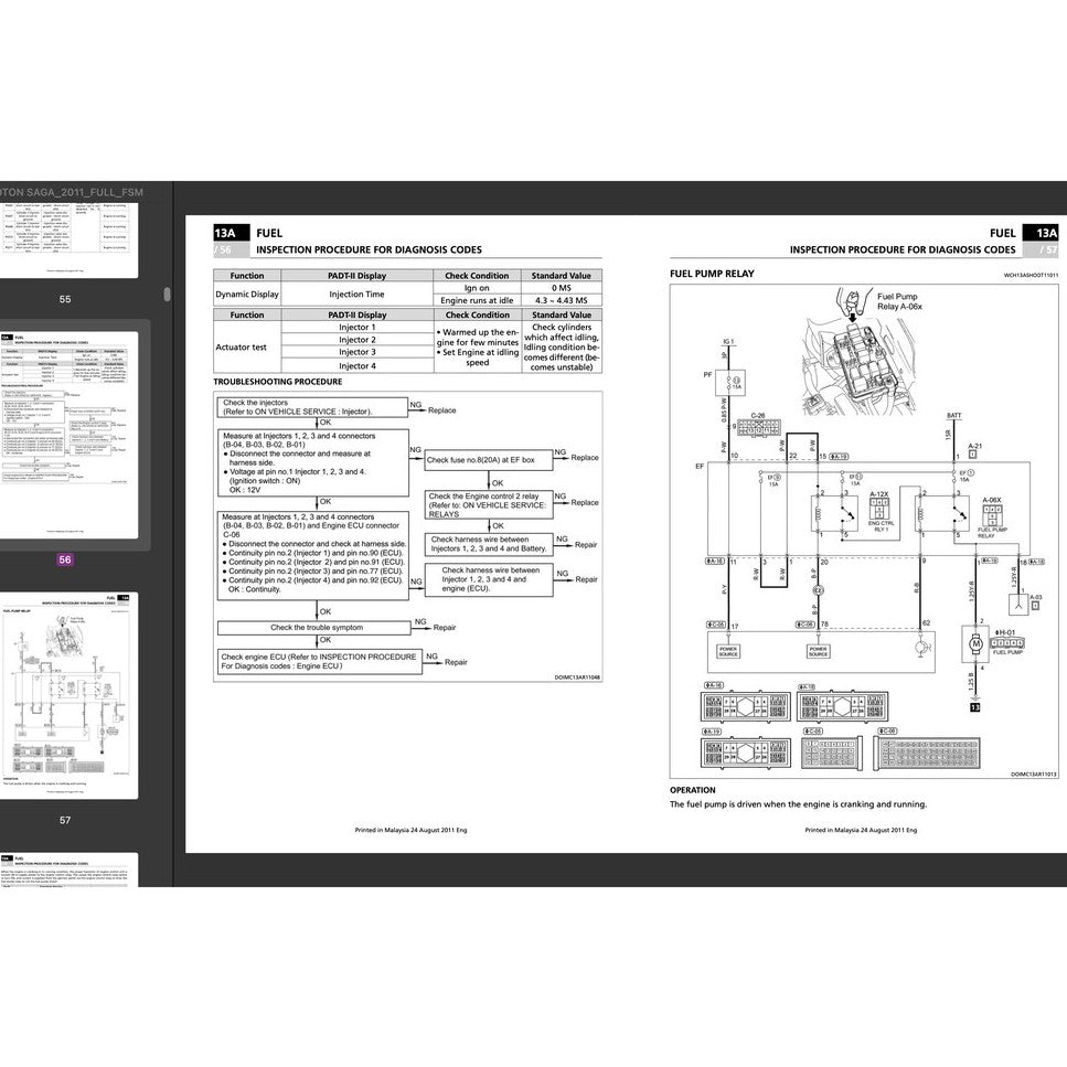 PROTON SAGA FLX (2011-2016) SERVICE WORKSHOP MANUAL