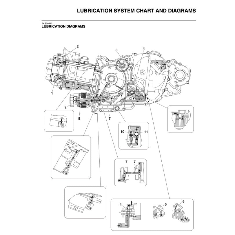 T-MAX YAMAHA TMAX XP500/A (2012-2014) SERVICE WORKSHOP MANUAL + PARTS CATALOGUE + OWNER'S MANUAL