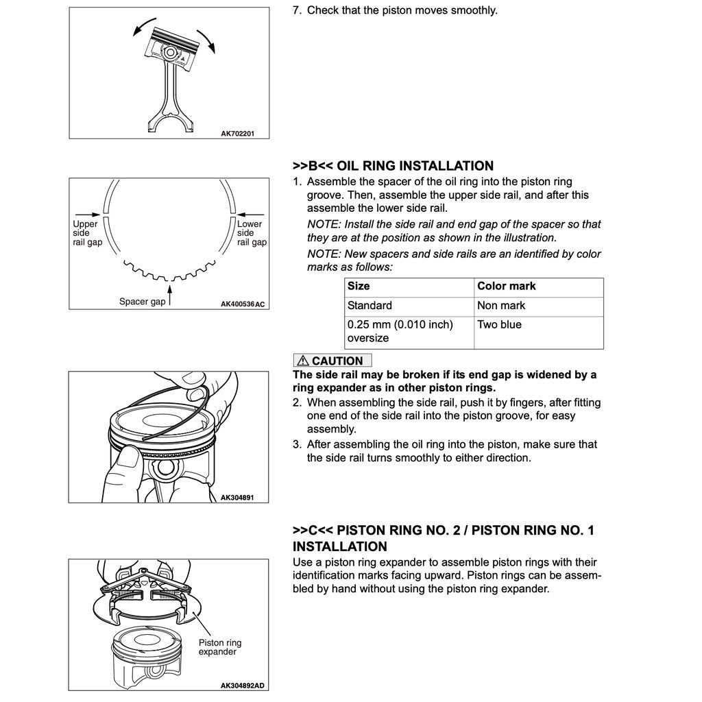 MITSUBISHI LANCER EVO X (2008-2102) SERVICE WORKSHOP MANUAL