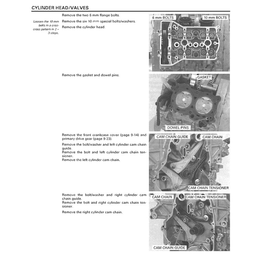 HONDA ST1300/A (2003-2010) SERVICE WORKSHOP MANUAL + PARTS CATALOGUE + OWNER'S MANUAL