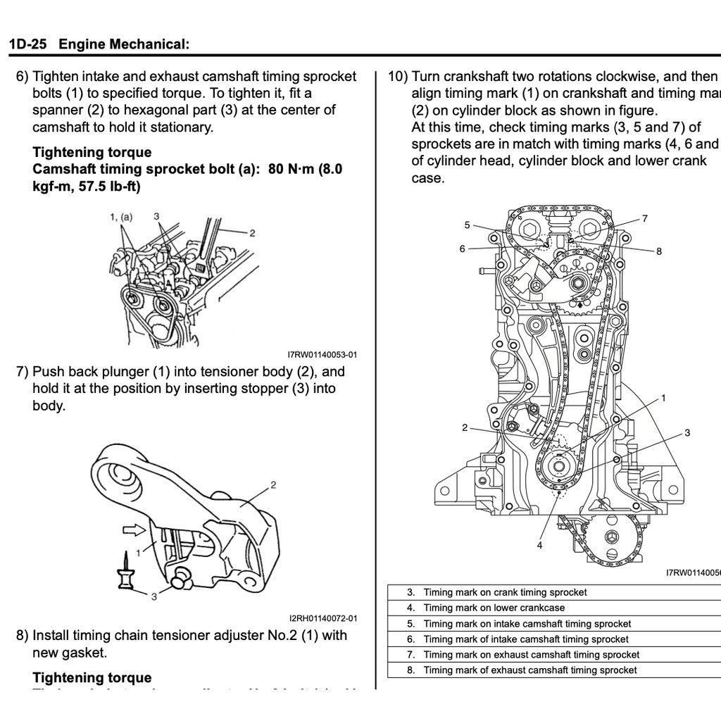 SUZUKI SX4 (2007-2012) SERVICE WORKSHOP MANUAL