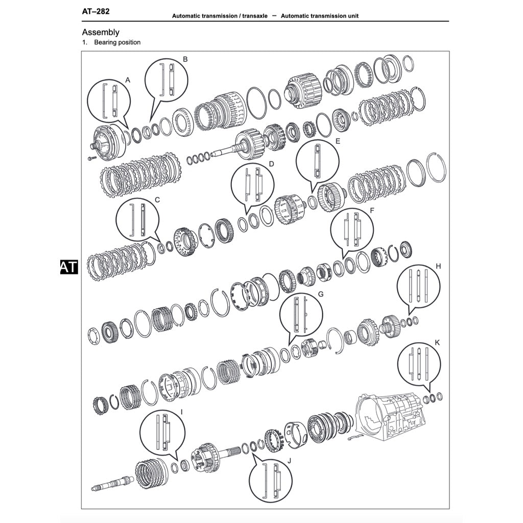 SUBARU BRZ (2013-2020) SERVICE WORKSHOP MANUAL