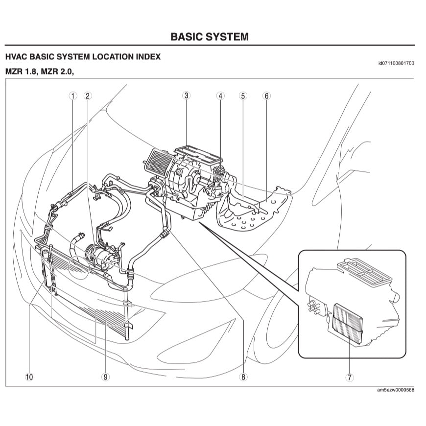 MAZDA 5 CW (2010-2018) SERVICE WORKSHOP MANUAL + WIRING DIAGRAM