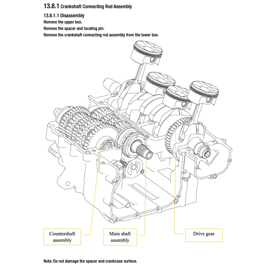BENELLI TNT600 (2014-2019) SERVICE WORKSHOP MANUAL + PARTS CATALOGUE + OWNER'S MANUAL
