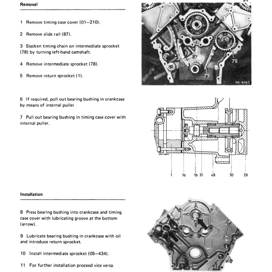 MERCEDES-BENZ ENGINE M117 (1971–1992) SERVICE WORKSHOP MANUAL