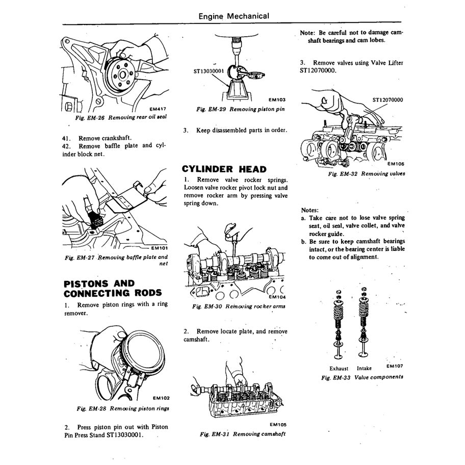 DATSUN PICKUP 620 (1972-1979) SERVICE WORKSHOP MANUAL