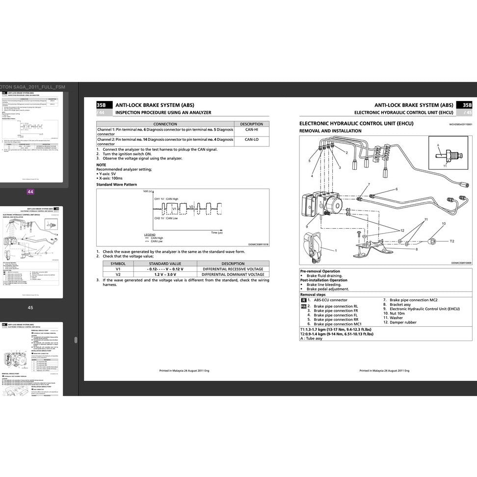 PROTON SAGA FLX (2011-2016) SERVICE WORKSHOP MANUAL