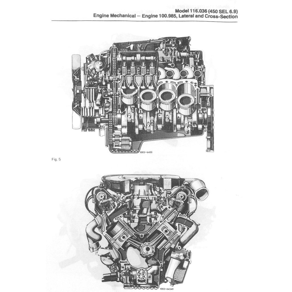 MERCEDES-BENZ W116 (1972-1980) SERVICE WORKSHOP MANUAL