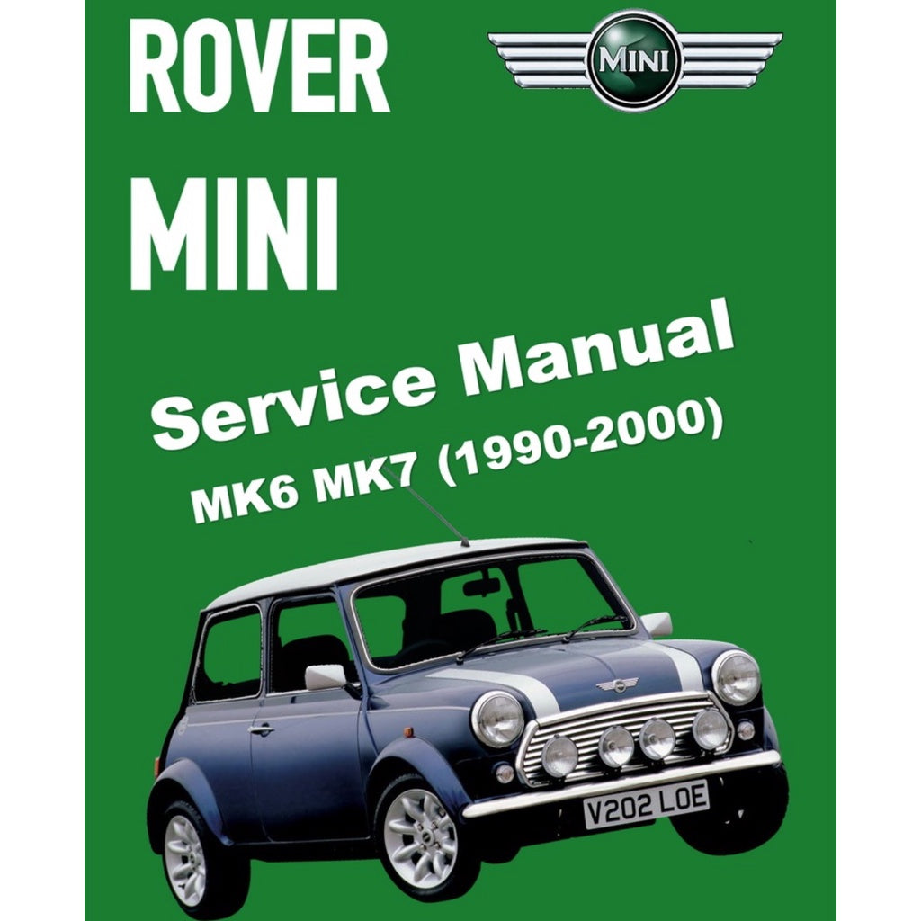 MINI-ROVER CLASSIC (1993-2000) SERVICE WORKSHOP MANUAL