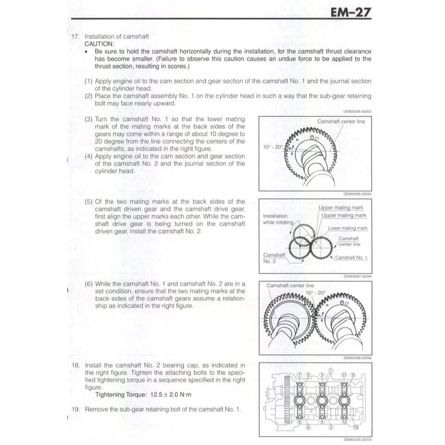 PERODUA KANCIL MK2 (2002-2009) SERVICE WORKSHOP MANUAL