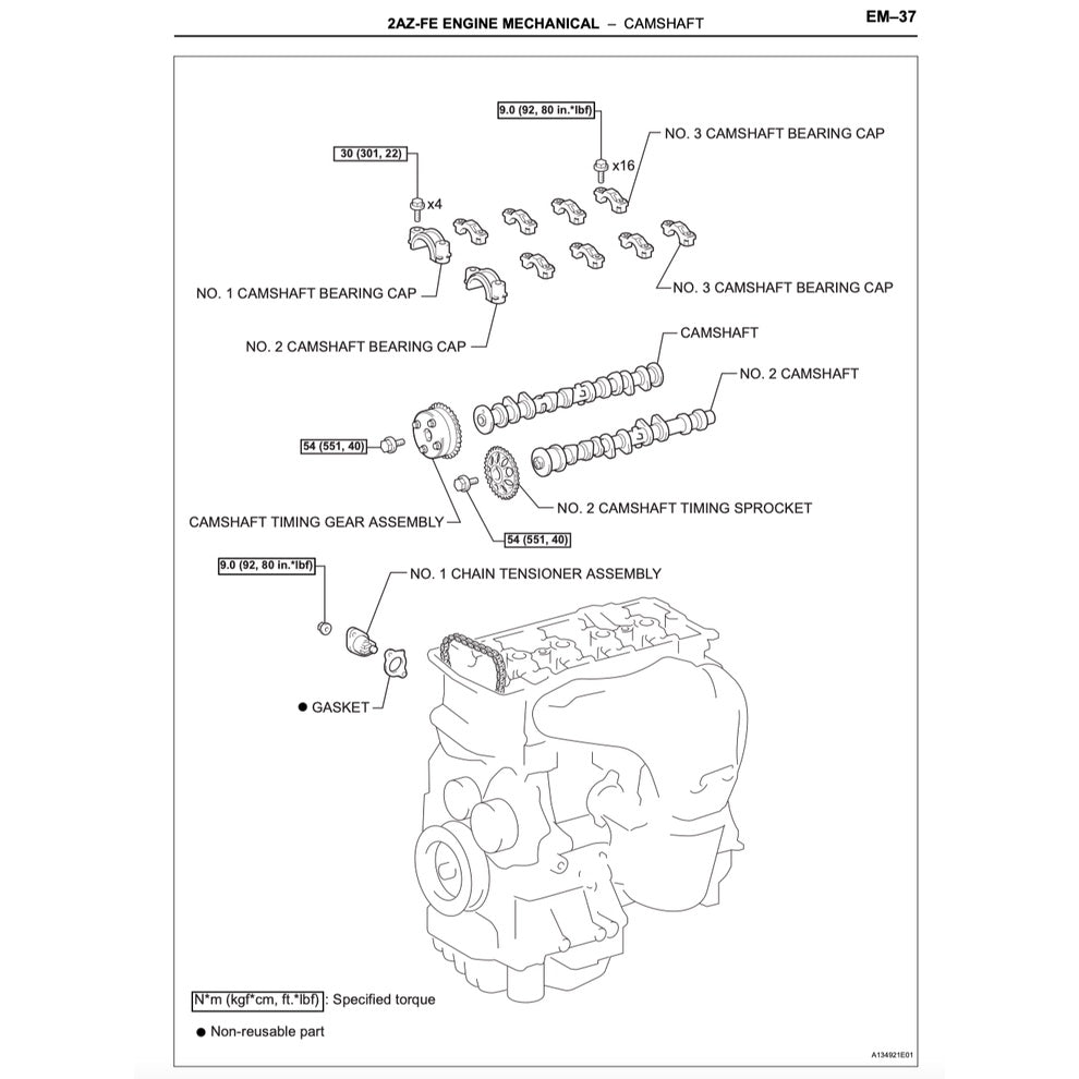 TOYOTA HARRIER II XU30 (2003-2009) SERVICE WORKSHOP MANUAL