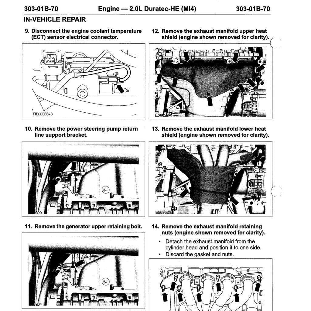 Ford Fiesta MK5 (2002-2008) Factory service repair workshop manual