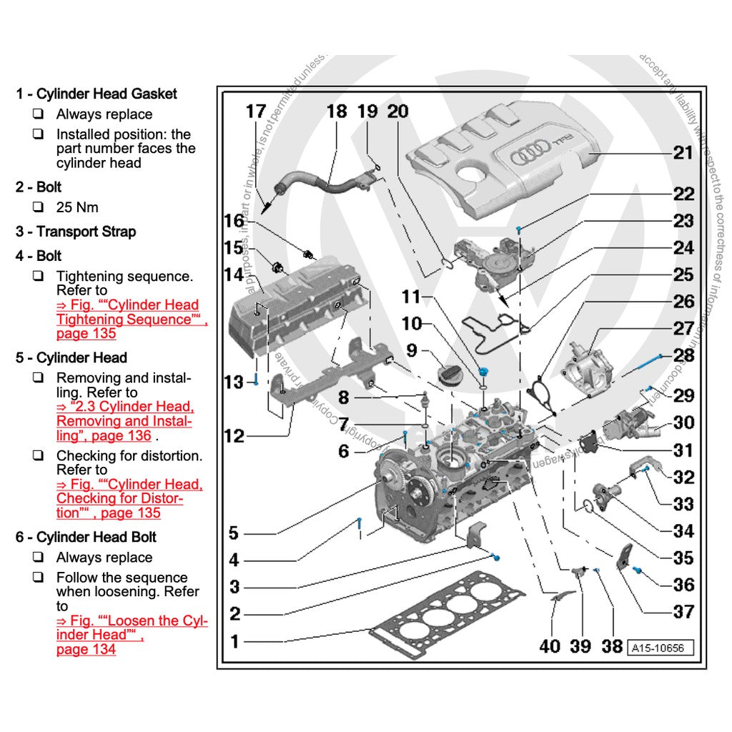 VW GOLF MK6 (2009-2013) SERVICE WORKSHOP MANUAL