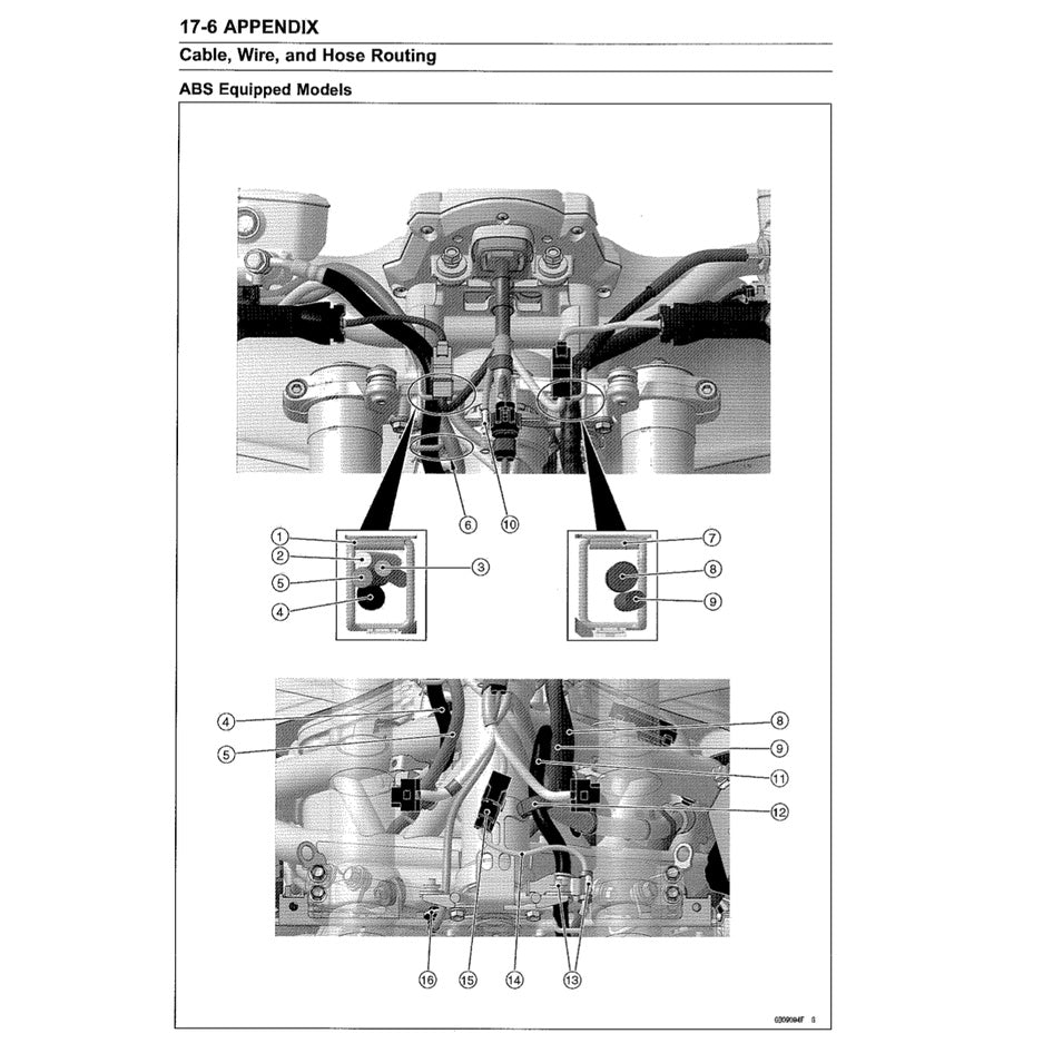 KAWASAKI Z900 ABS (2017-2019) SERVICE WORKSHOP MANUAL + PARTS CATALOGUE + OWNER'S MANUAL