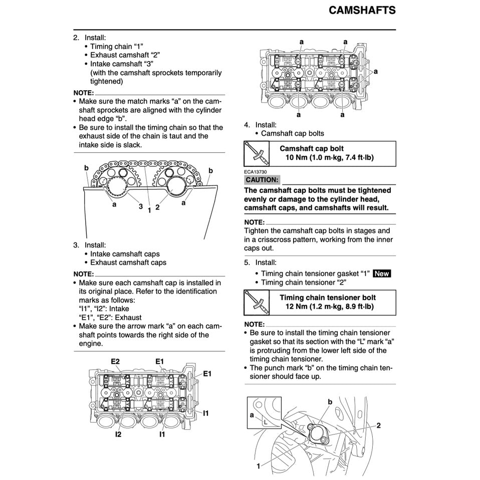 YAMAHA YZF-R6 (2008-2015) SERVICE WORKSHOP MANUAL + PARTS CATALOGUE + OWNER'S MANUAL