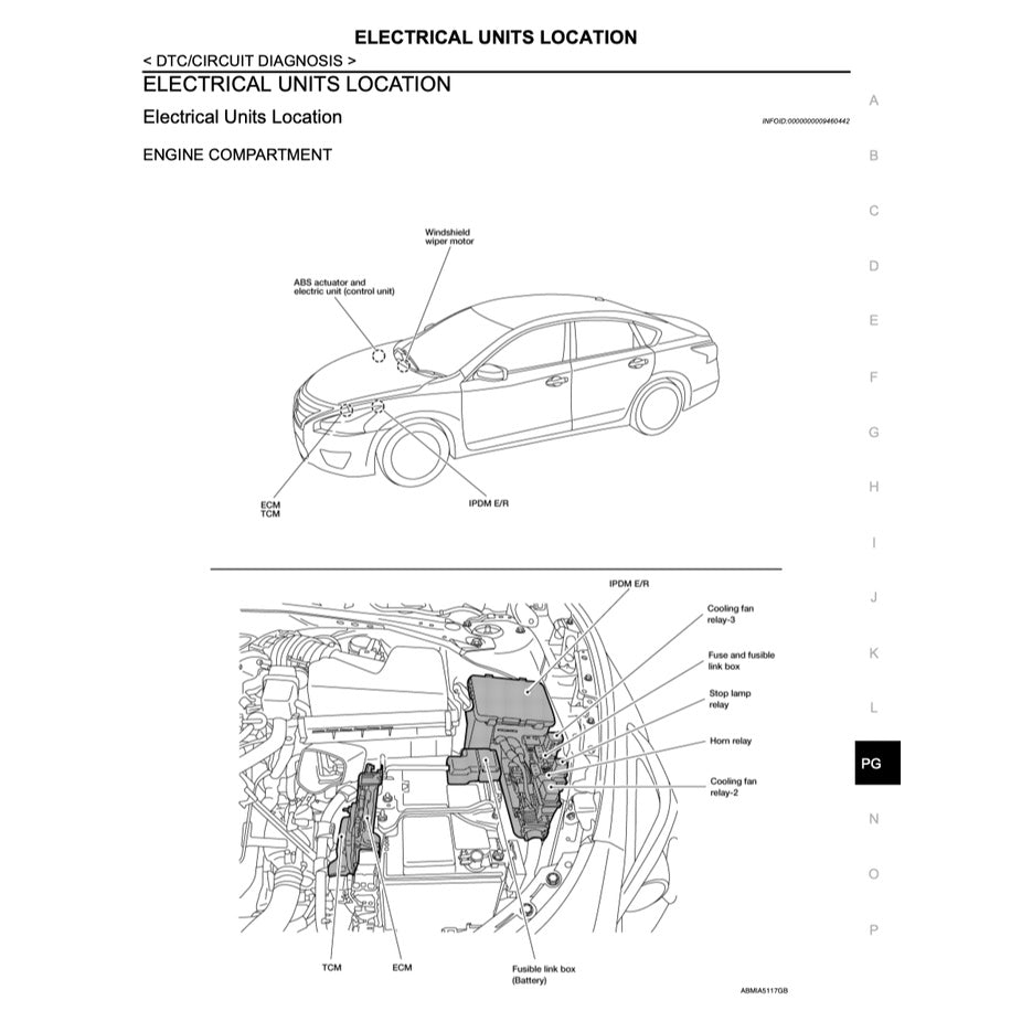 NISSAN TEANA/ ALTIMA L33 (2013-2018) SERVICE WORKSHOP MANUAL