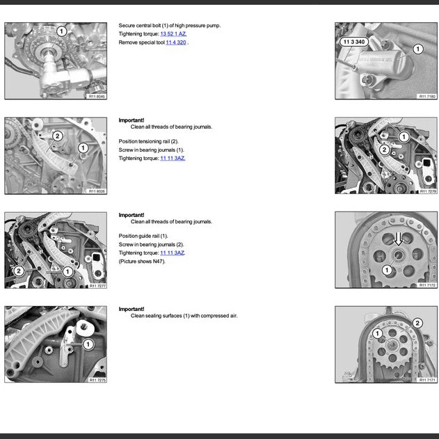 BMW 4 SERIES F32 435Xd (2013-2020) SERVICE WORKSHOP MANUAL