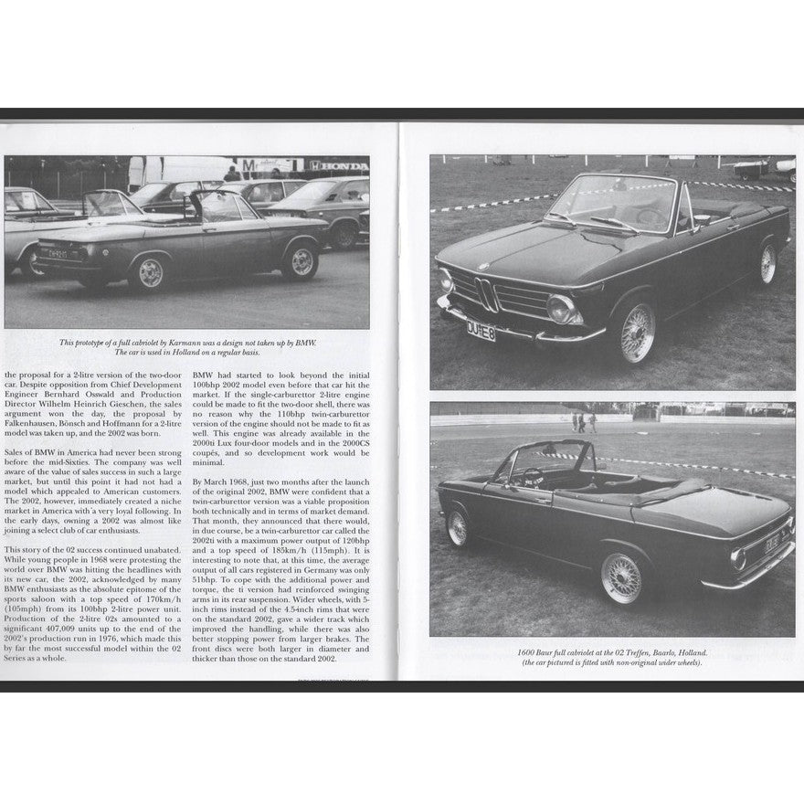 BMW '02 RESTORATION GUIDE, Mike Macartney, Brooklands 1998
