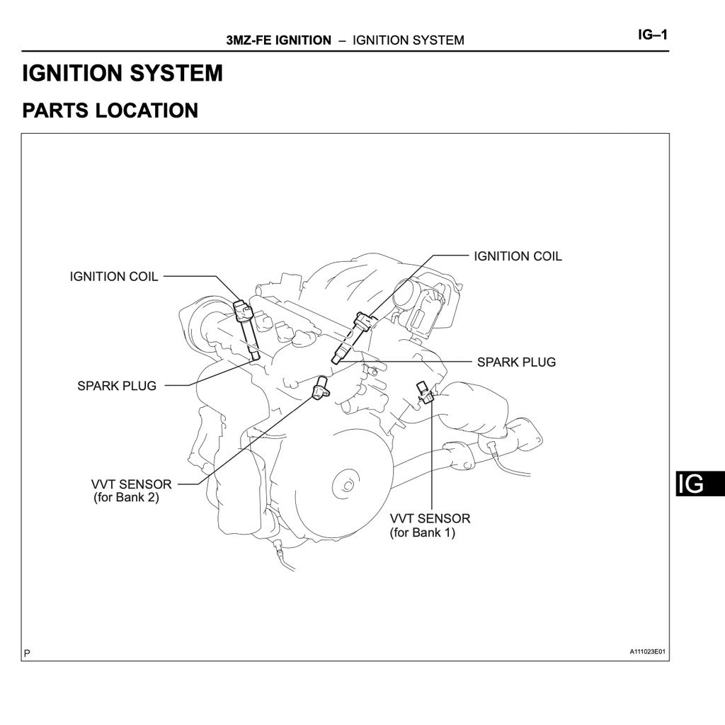 TOYOTA HARRIER II XU30 (2003-2009) SERVICE WORKSHOP MANUAL