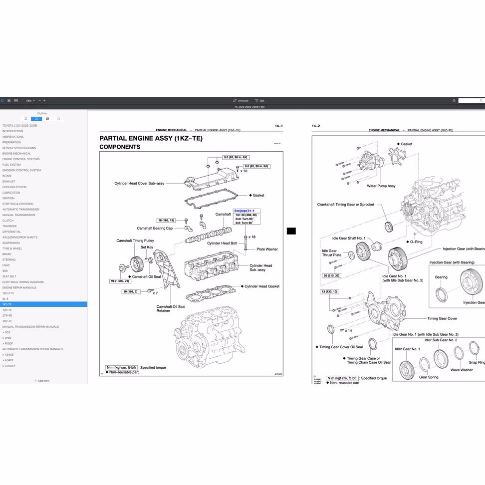 Toyota Land Cruiser Prado J120 (2002-2009) FACTORY WORKSHOP SERVICE REPAIR MANUAL