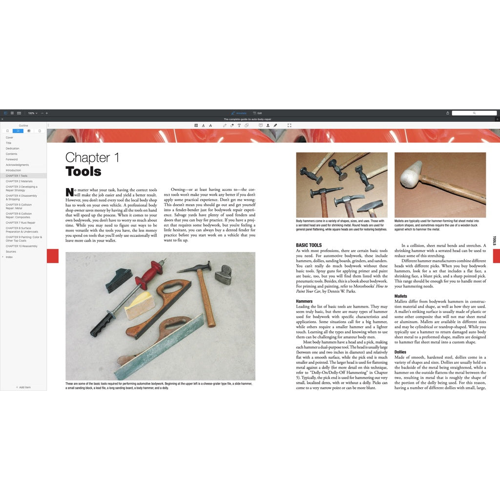 THE COMPLETE GUIDE TO AUTO BODY REPAIR (2015)