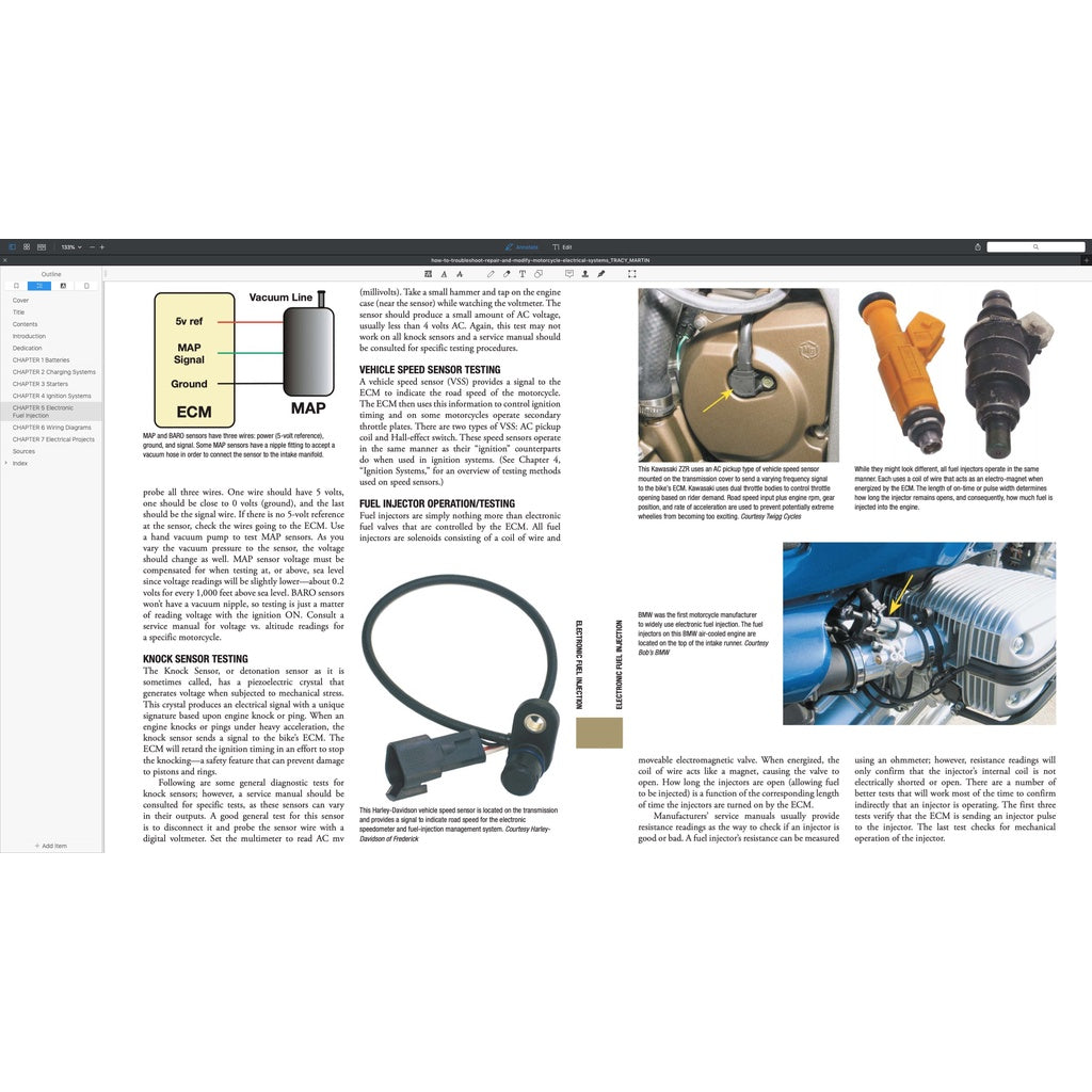 HOW TO TROUBLESHOOT, REPAIR, MODIFY MOTORCYCLE ELECTRICAL SYSTEM (2014) - TRACY MARTN