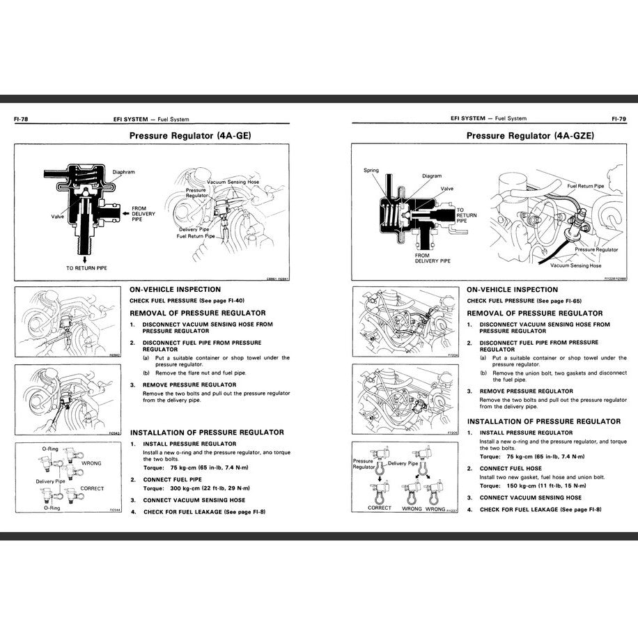 TOYOTA MR-2 SW10 (1984-1989) SERVICE WORKSHOP MANUAL