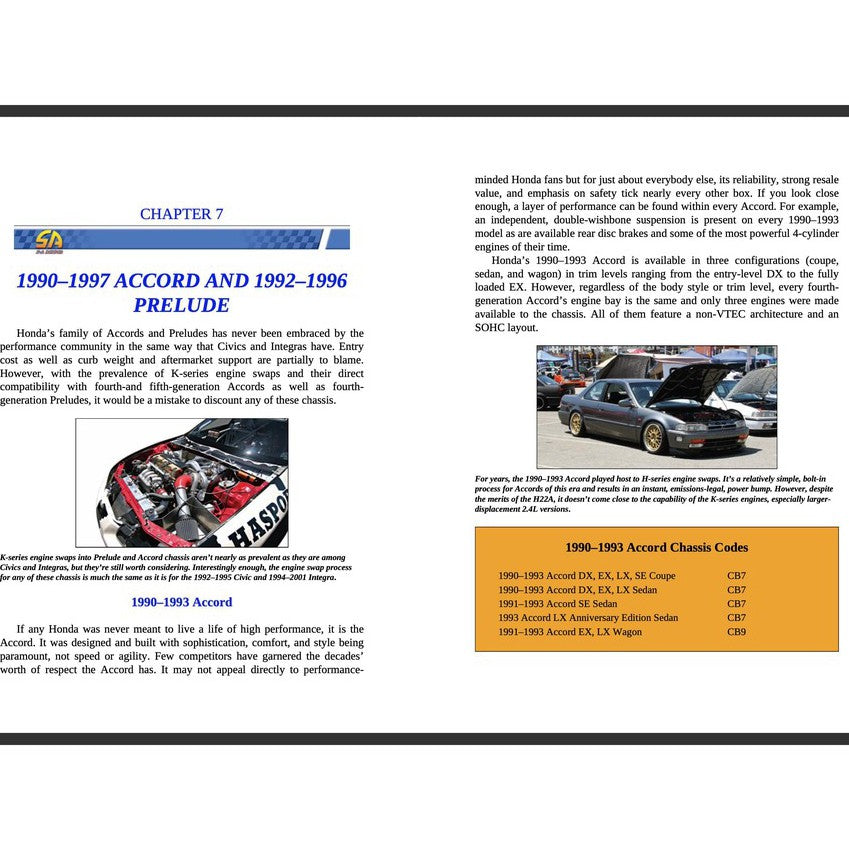 HONDA K-SERIES ENGINE SWAPS: Upgrade to More Horsepower & Advanced Technology (2014) - SA276