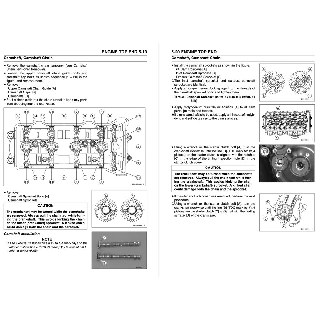 KAWASAKI ZX-6R (2009-2012) SERVICE WORKSHOP MANUAL + OWNER'S MANUAL