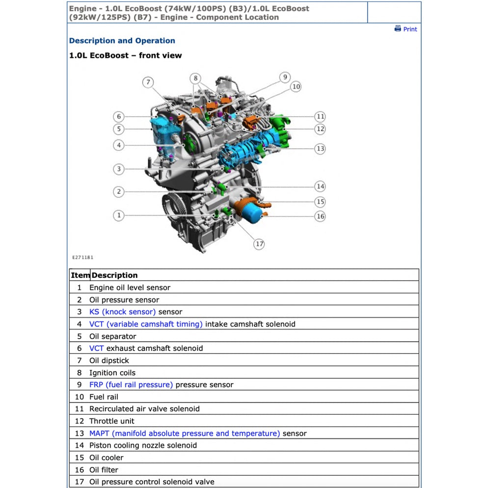 FORD FOCUS C519 (2018+) SERVICE WORKSHOP MANUAL