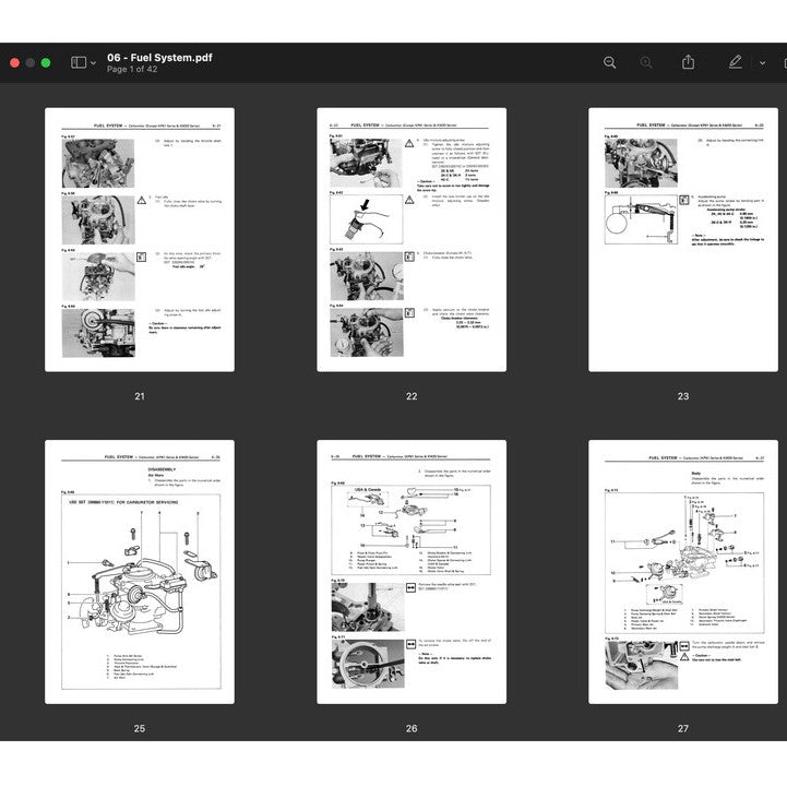 TOYOTA "K" SERIES ENGINE SERVICE REPAIR WORKSHOP MANUAL