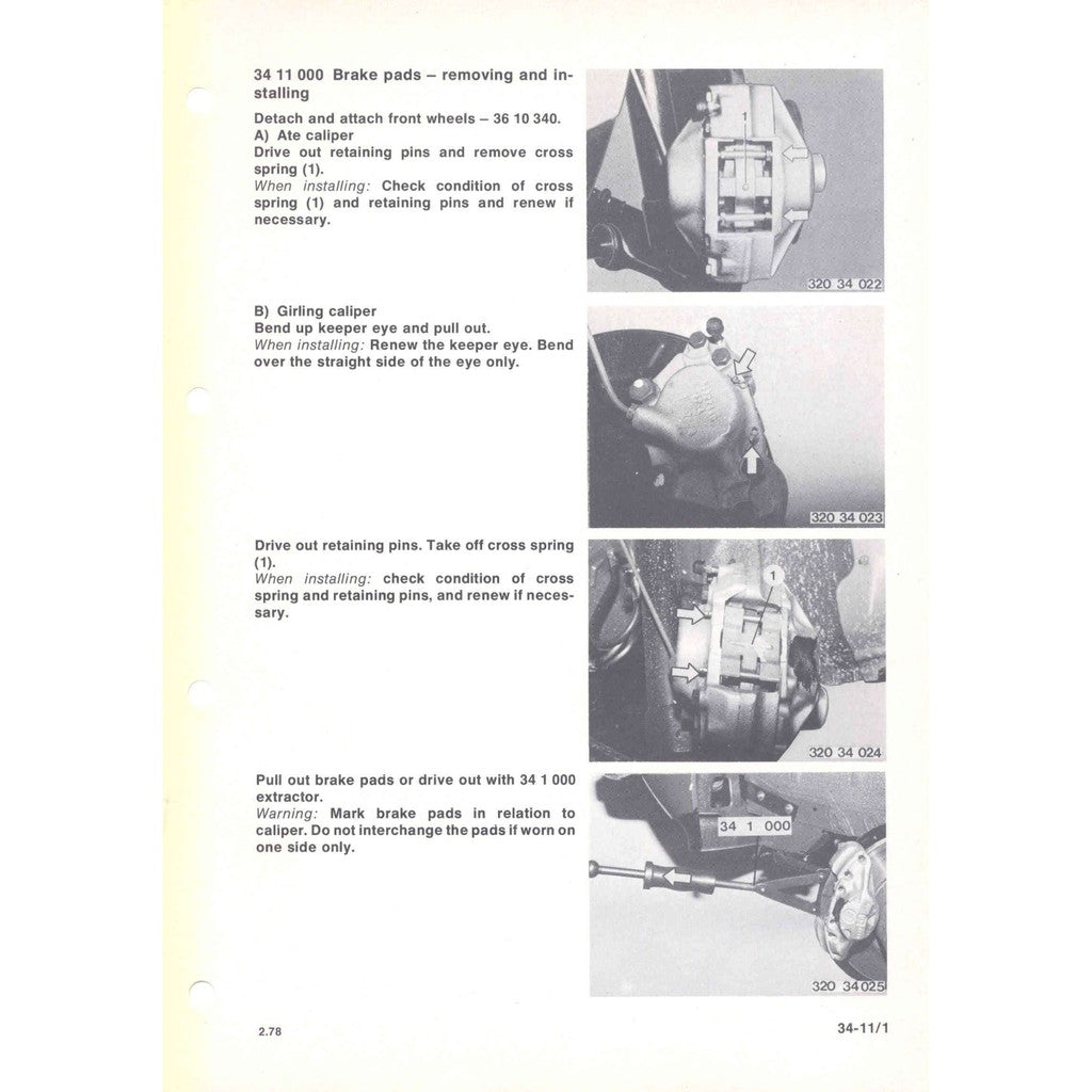 BMW 320 323i (E21)1975-1983 SERVICE WORKSHOP MANUAL