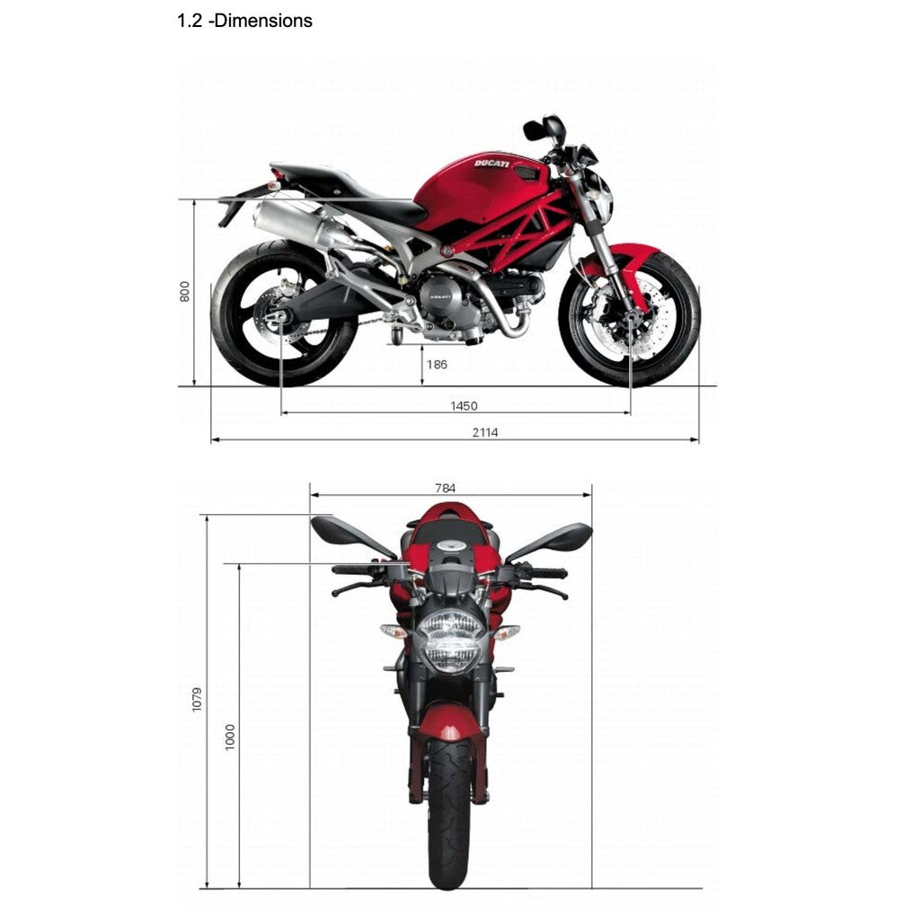 DUCATI MONSTER 796 (2010-2014) SERVICE REPAIR WORKSHOP MANUAL + PARTS CATALOGUE + OWNER'S MANUAL