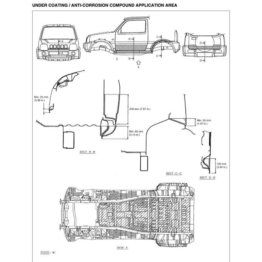 SUZUKI JIMNY JB (1998-2017) SERVICE WORKSHOP MANUAL