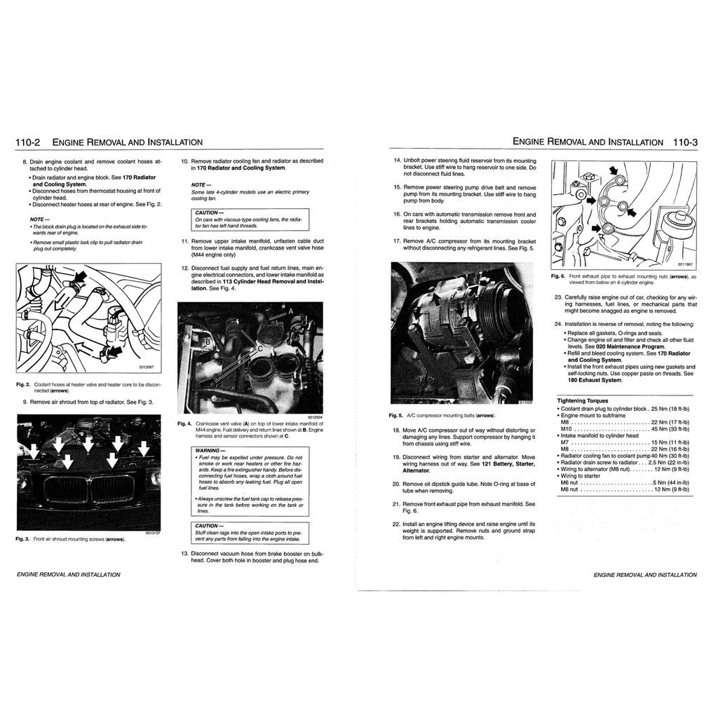 BMW 3 SERIES E36 (1992-1998) WORKSHOP SERVICE MANUAL