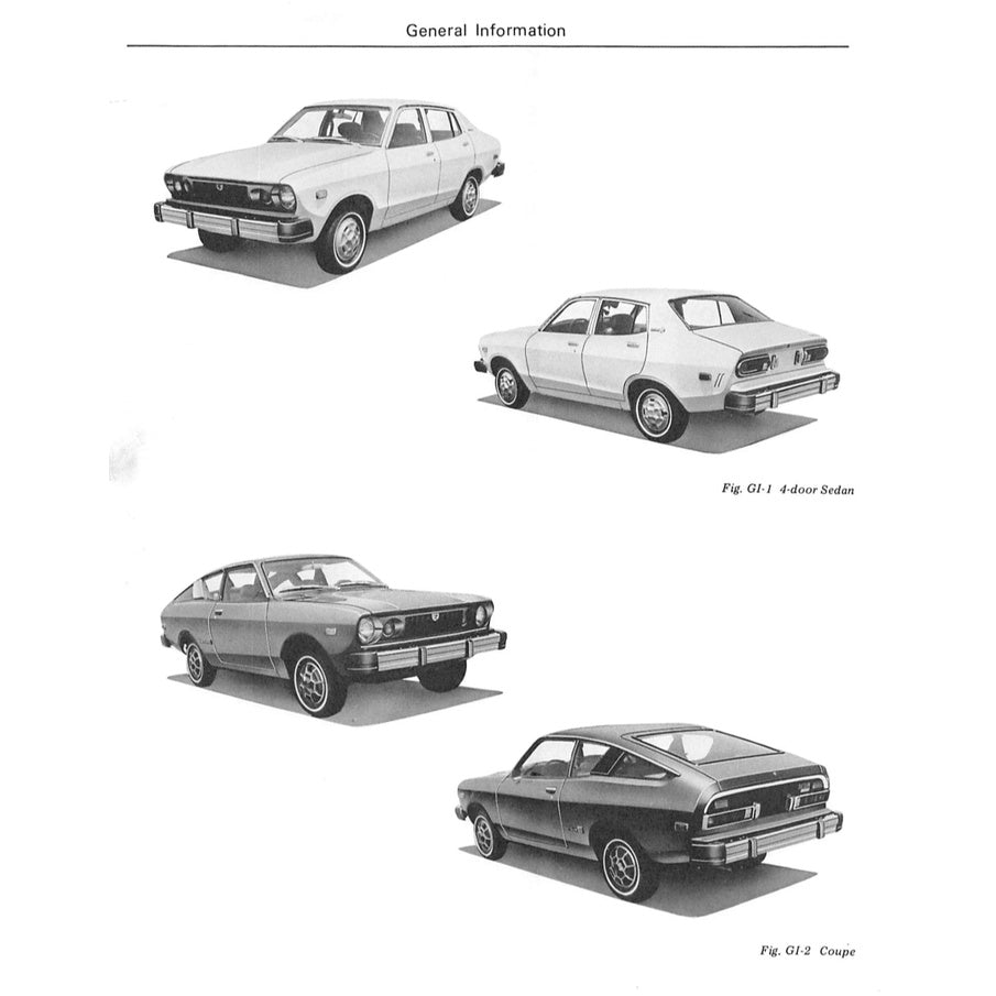 DATSUN SUNNY 120/130/140Y B210 (1973-1977) SERVICE WORKSHOP MANUAL