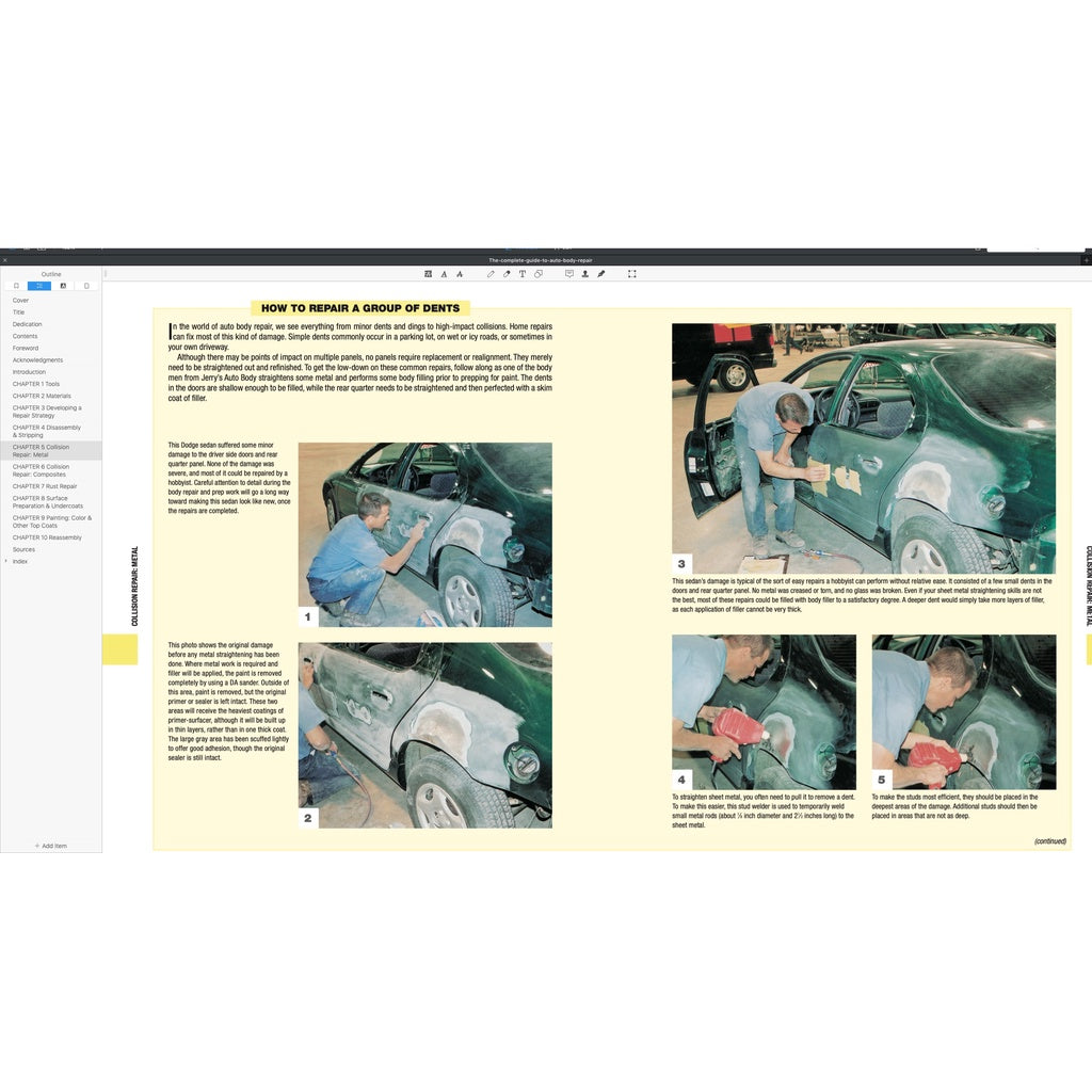 THE COMPLETE GUIDE TO AUTO BODY REPAIR (2015)