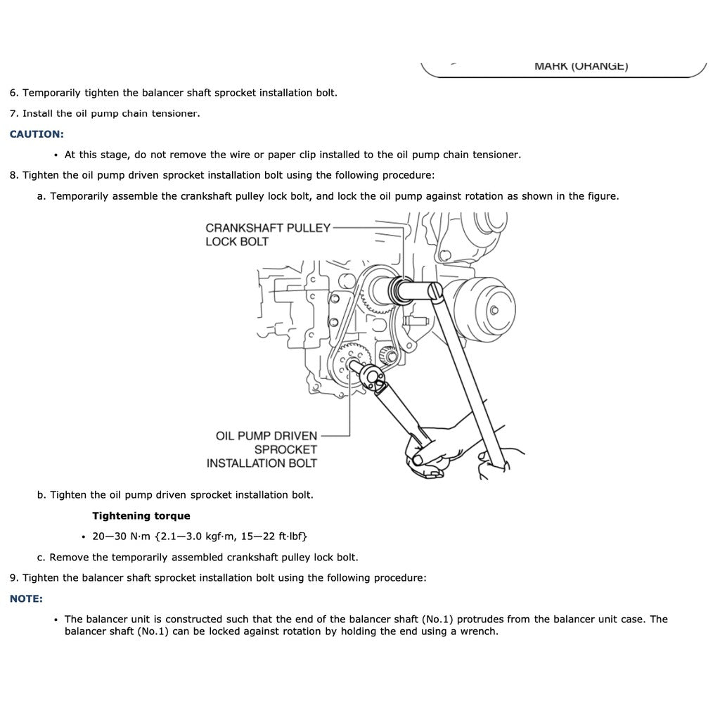 MAZDA 3 BN/BM (2013-2018) SERVICE WORKSHOP MANUAL