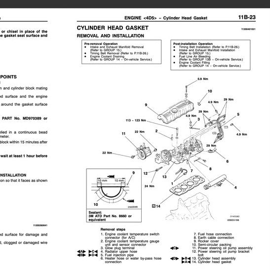 MITSUBISHI PAJERO III V60 (1999-2006) SERVICE WORKSHOP MANUAL