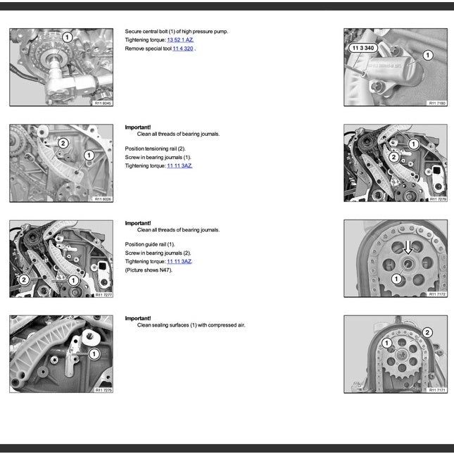BMW 4 SERIES F32 435Xd (2013-2020) SERVICE WORKSHOP MANUAL