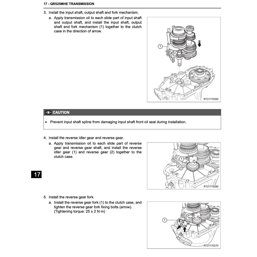 CHERY TIGGO 5 T21 (2014-2021) SERVICE WORKSHOP MANUAL
