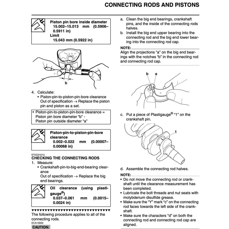 YAMAHA YZF-R6 (2008-2015) SERVICE WORKSHOP MANUAL + PARTS CATALOGUE + OWNER'S MANUAL