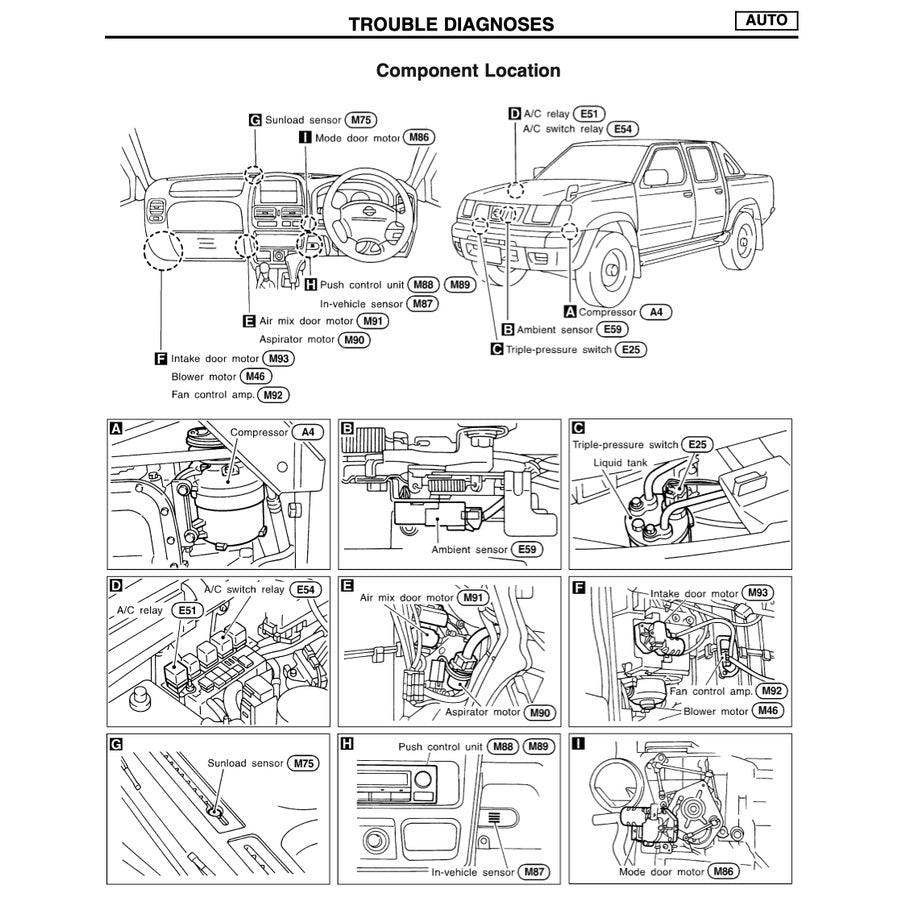 NISSAN NAVARA / FRONTIER D22 (1997-2004-2014) SERVICE WORKSHOP MANUAL