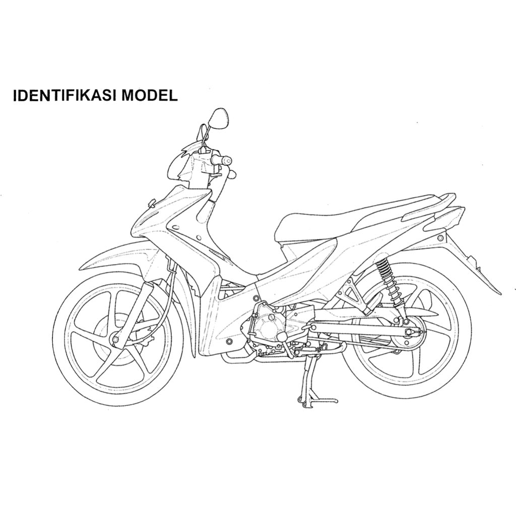 HONDA WAVE 110 SERVICE WORKSHOP MANUAL / BUKU PEDOMAN REPARASI