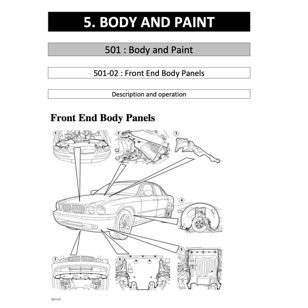 JAGUAR XJ X350 (2004-2010) SERVICE WORKSHOP MANUAL + ELECTRICAL MANUAL