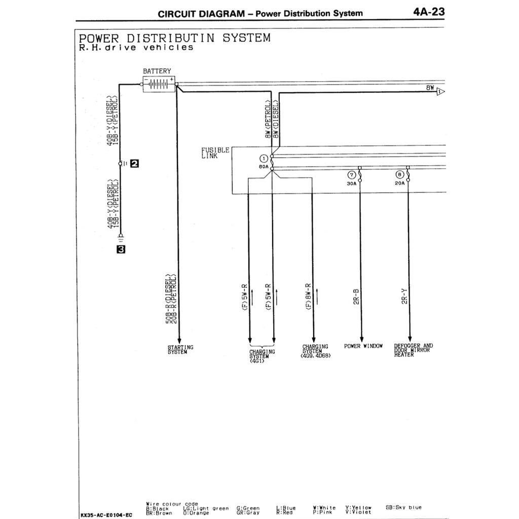 PROTON WIRA VDO / MMC (1993-2009) / MITSUBISHI COLT/LANCER (1992-1995) SERVICE WORKSHOP MANUAL