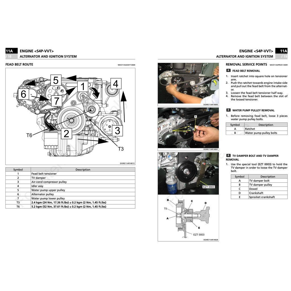PROTON VVT (NFE) ENGINE 1.3L-1.6L SERVICE WORKSHOP MANUAL + ENGINE SYSTEMS WIRING DIAGRAM / IRIZ / PERSONA / SAGA