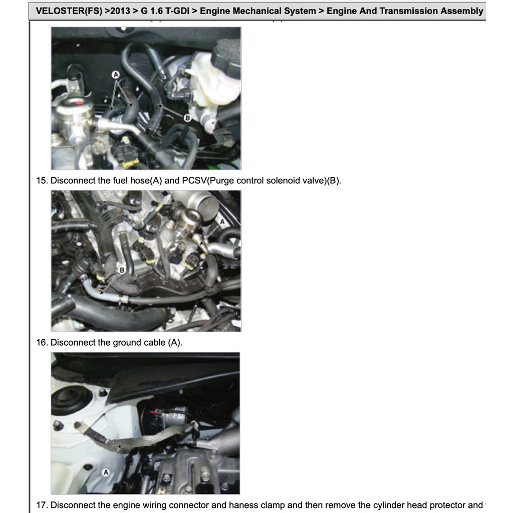 HYUNDAI VELOSTER FS (2011-2018) SERVICE WORKSHOP MANUAL