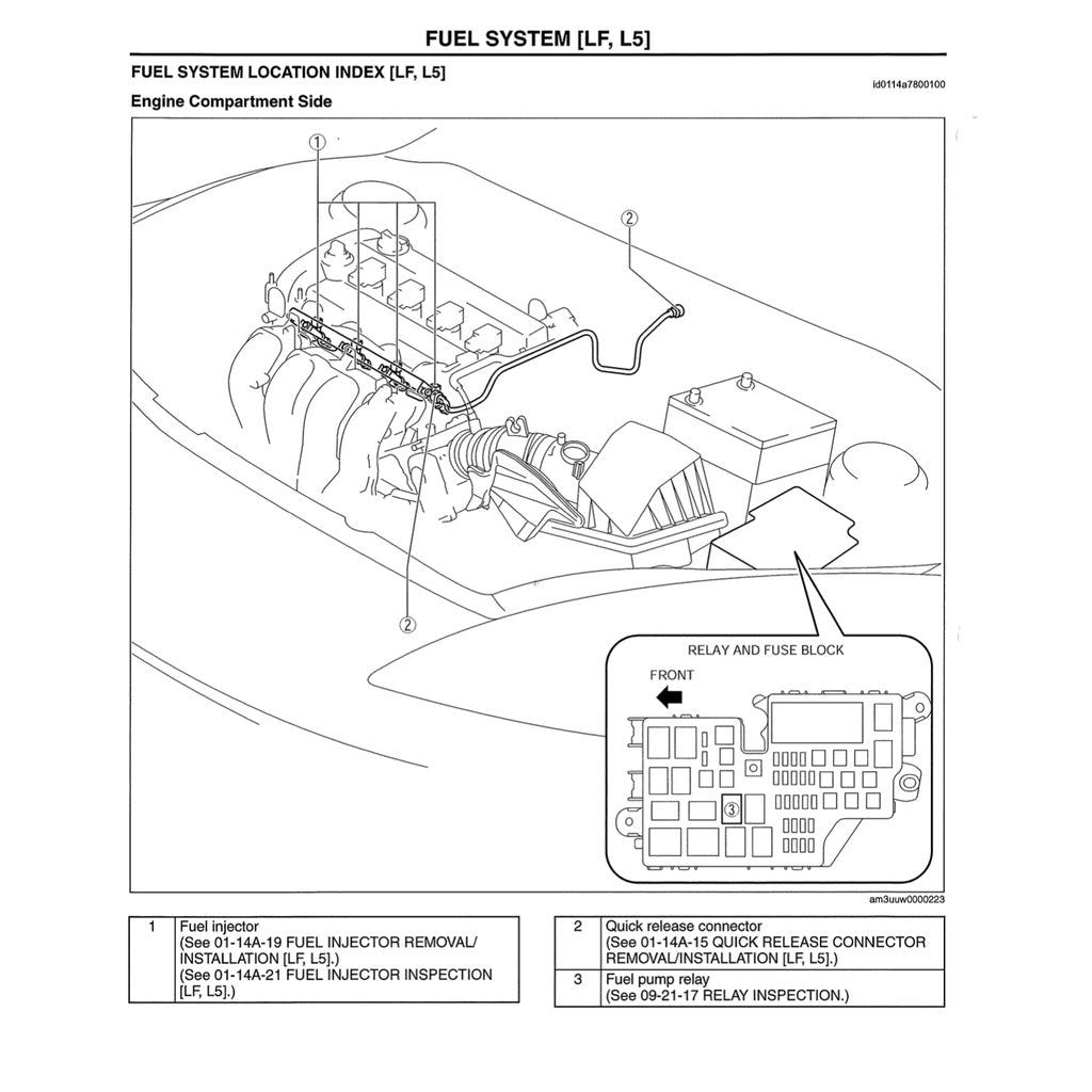 MAZDA 3 BL (2009-2013) SERVICE WORKSHOP MANUAL