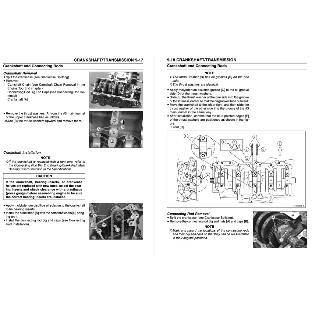 KAWASAKI ZX-6R (2009-2012) SERVICE WORKSHOP MANUAL + OWNER'S MANUAL